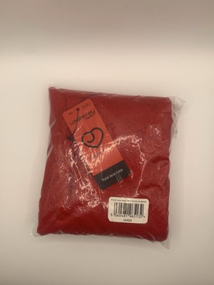 Lovehoney Blumen Spitze Morgenmantel Nachthemd vorne offen rot Größe 18-24 portofrei