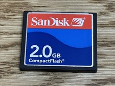 Sandisk CF 2GB COMPACT FLASH CARD (SDCFB)