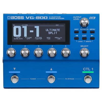 BOSS VG-800 | Next-Gen V-Guitar Processor | Hyper-Realistic Stringed...