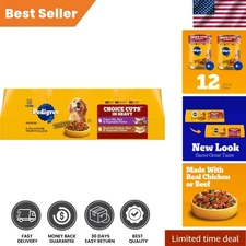 Gourmet Choice Cuts in Gravy Adult Dog Food - Prime Rib & Chicken, 12 x 13.2 oz