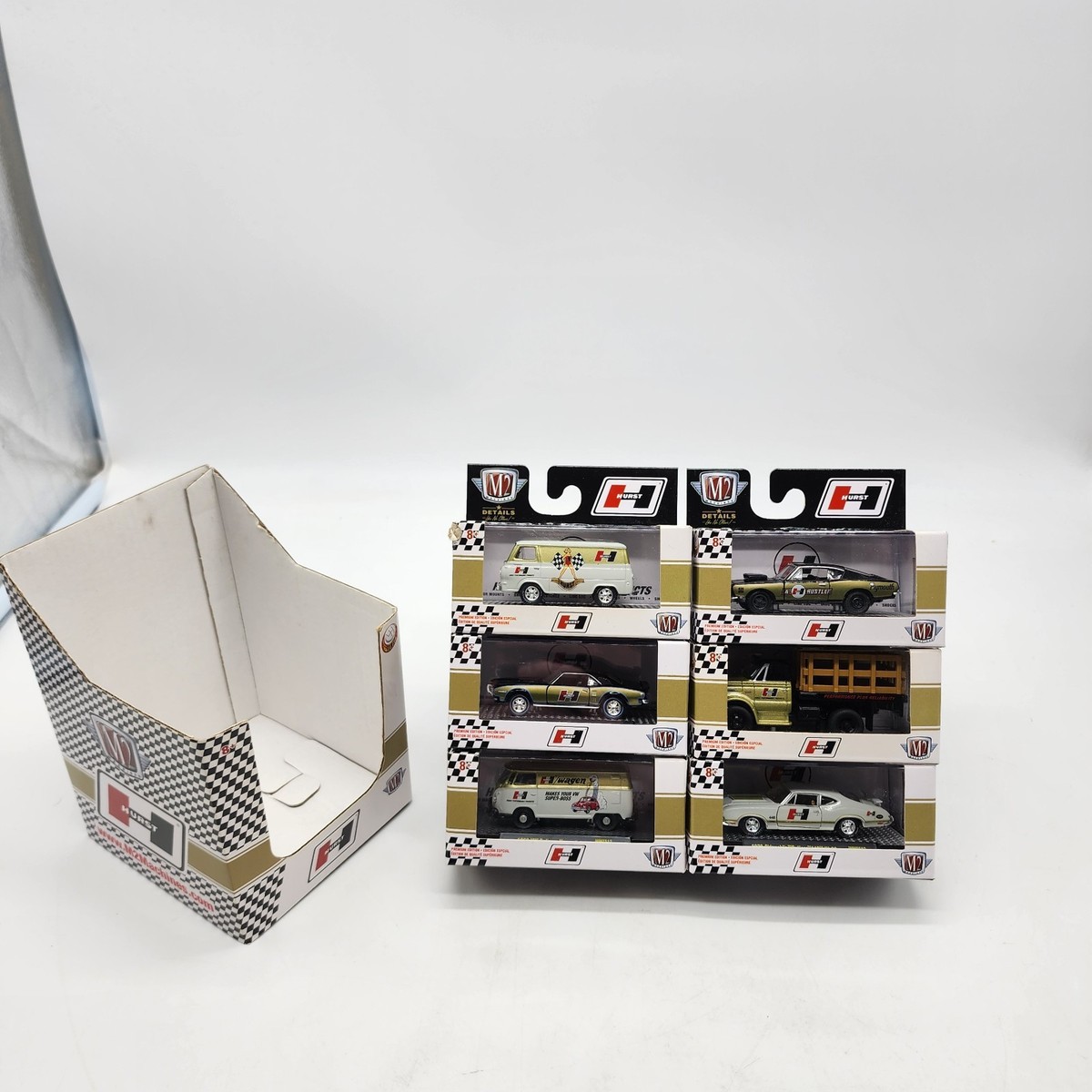 UH M2 Machines HURST Walmart Exclusive Set Of 6 W/SLEEVE Shipd
