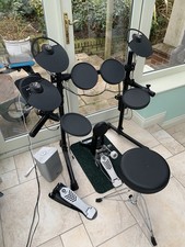 Yamaha DTX450K Electronic Digital Drum Kit With Drum Stool DS750- Black
