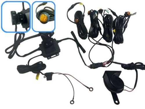 UTV Street Legal Turn Signal & Horn Kit by EMP 14956