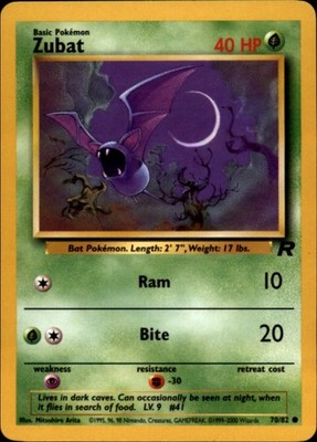 Team Rocket #70/82 Zubat