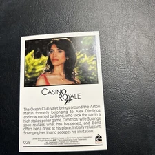 B4d James Bond 007 Casino Royale 2014 #028 Solange Caterine Murino