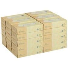 Preference 2-Ply Facial Tissue, Flat Box, White, Case of 30 - 100