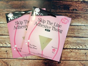 Lot Of 2 Hollywood Fashion Secrets Skip The Line Adhesive Thong Xs S Reusable Ebay