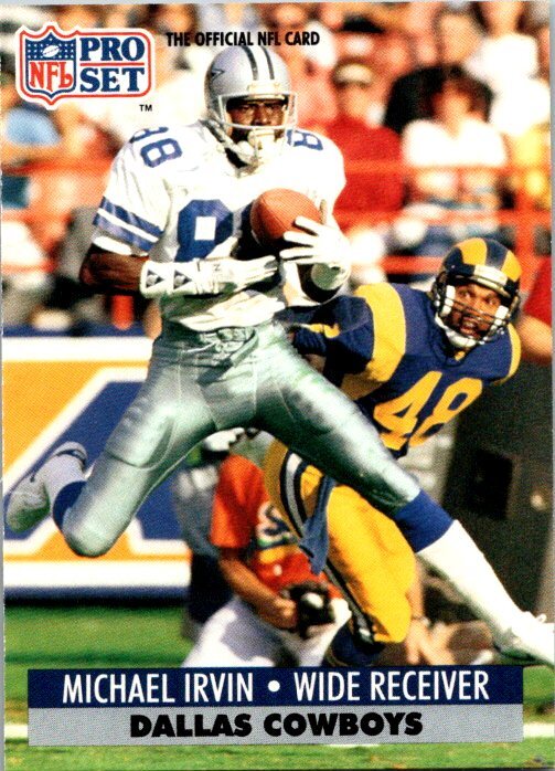 1991 Pro Set  #132 Michael Irvin near mint