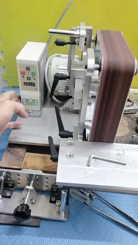New 220V 1000W Brushless Belt Machine DIY Belt Sander Polishing Grinding Machine - Picture 3 of 6