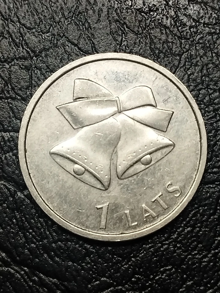 Latvia 1 Lats Christmas Bells 2012 Copper-Nickel Coin M - Image 3 of 4