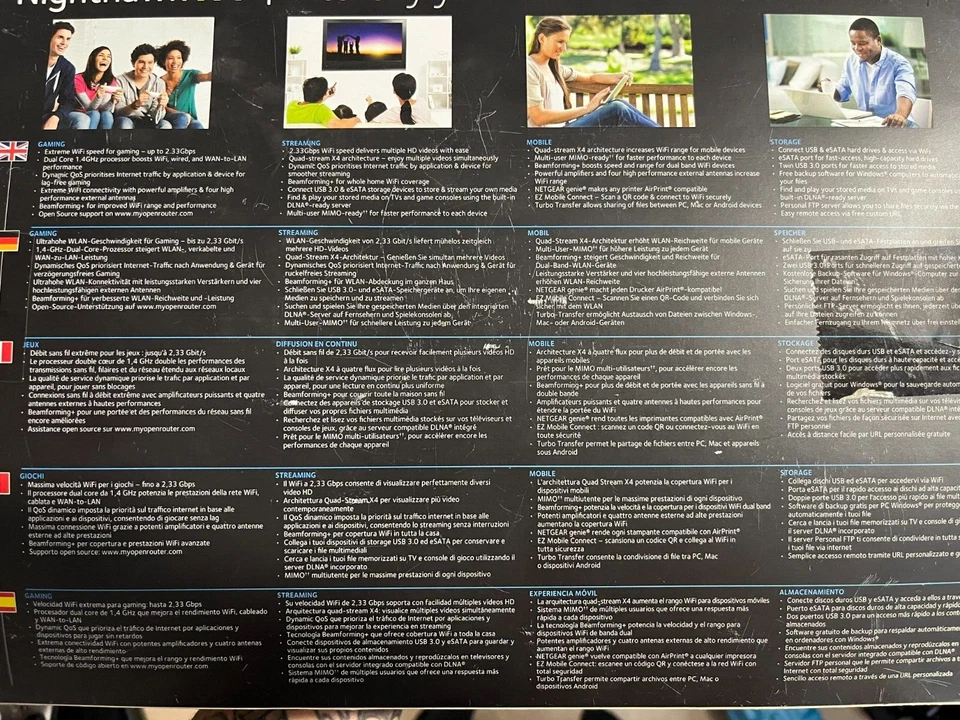 Netgear Nighthawk X4 R7500 AC2350 ROUTER Gaming - Bild 2 von 3