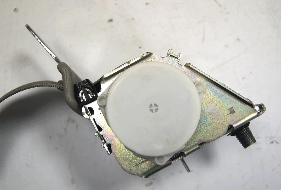 Cinturón de seguridad trasero derecho o derecho Chevy Impala 2006-16 gris titanio nuevo 25849222 19178897 Foto 4 de 4