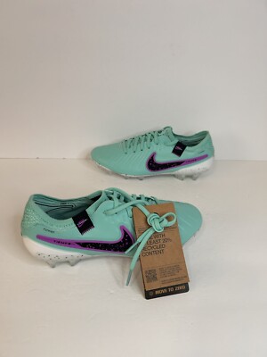 Nike Tiempo Legend 10 Elite FG Turquoise DV4328-300 Men's Size 4.5 Nike Tiempo Legend 10 Elite FG Turquoise DV4328-300 Men's Size 4.5