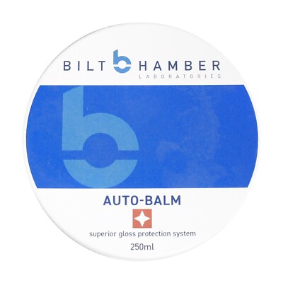 Bilt Hamber Auto-Balm Superior Gloss Tub Plus App-Pad & MF Cloth - 250ml