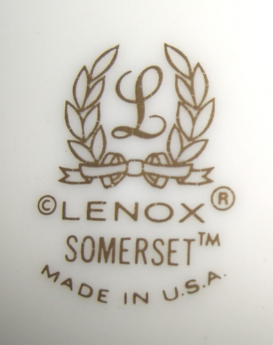 Lenox Somerset Bread & Butter Plate 6 ½” Gold Trim - Picture 2 of 2