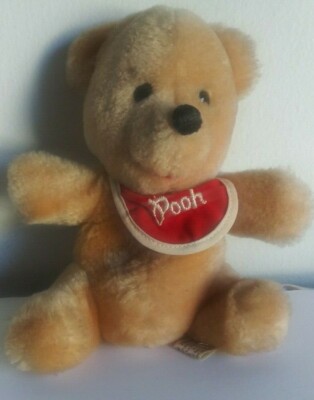 WINNIE THE POOH, BABY TEDDY BEAR. WALT DISNEY PROD./CALIFORNIA STUFFED TOYS