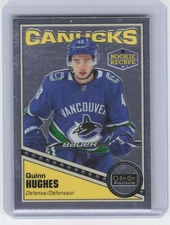 2019-20 O-Pee-Chee Platinum Quinn Hughes R-83 Retro Rookie RC Canucks 