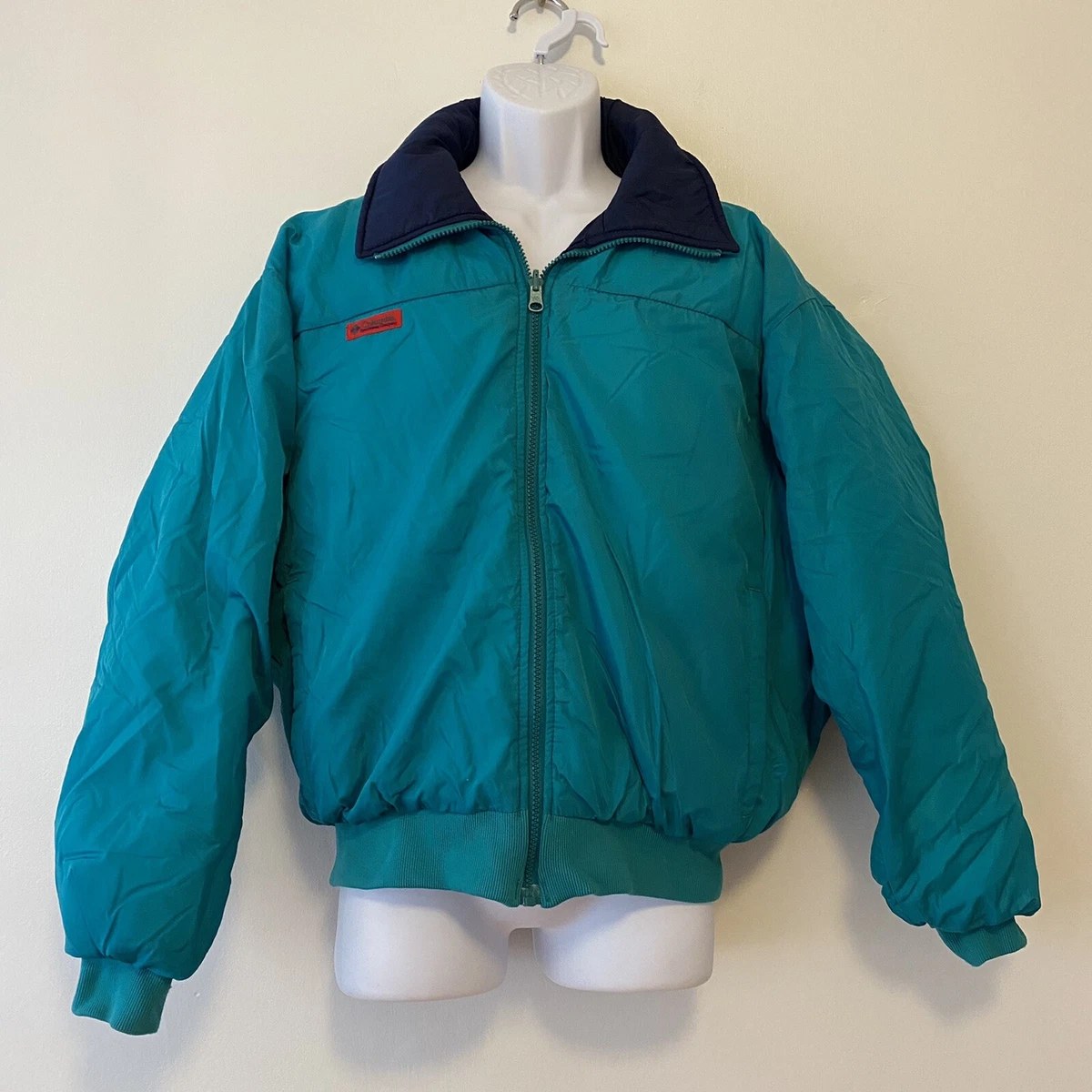 Turquoise columbia hotsell jacket