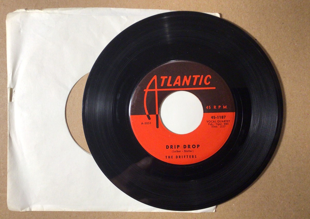 Clyde McPhatter, The Drifters, 45 Record Vinyls, 12 Disc Lot, Drip