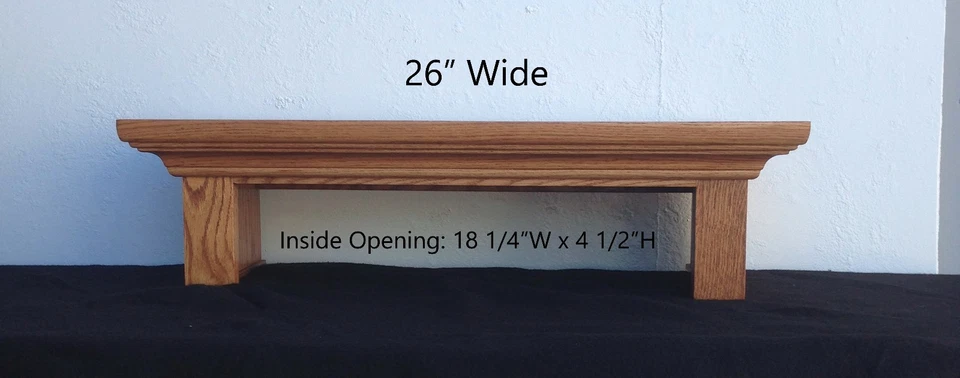 Suporte para TV riser/barra de som suporte tradicional moldura de coroa de carvalho - Imagem 4 de 4