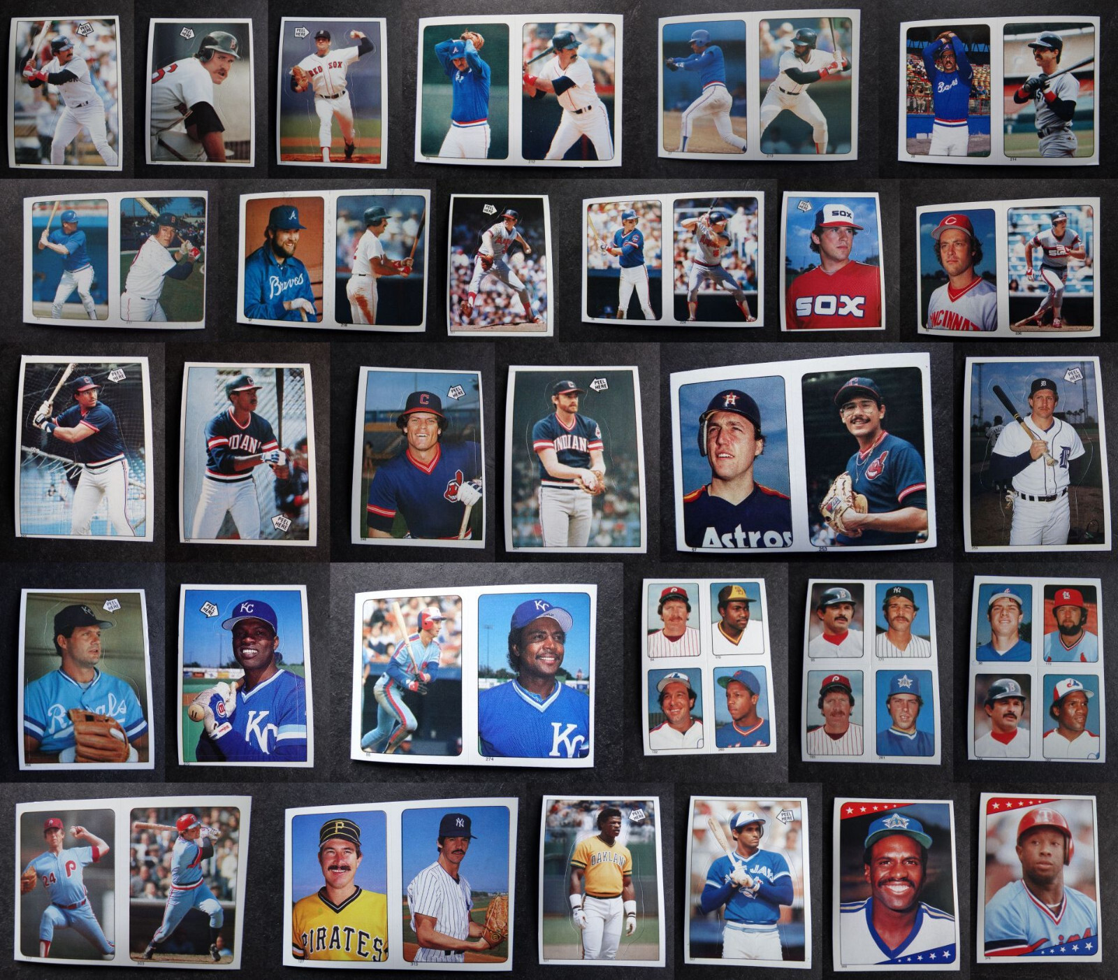 1985 Topps Stickers Baseball Cards Complete Your Set You U Pick List 151-376