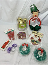 Lot of 8 Assorted Craft and Christmas items