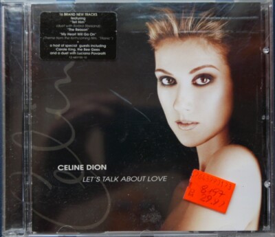 CD   Celine Dilon LET´S TALK ABOUT LOVE  CD SEHR GUTER ZUSTAND