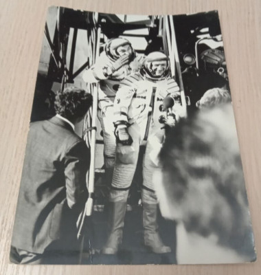 Photo Soviet Cosmonauts USSR Ian and Bykovsky ''Soyuz-31'' 1978 Space