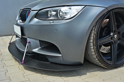 Cup Spoilerlippe Racing BMW M3 3er E92 E93 Lippe Spoilerschwert Frontspoiler