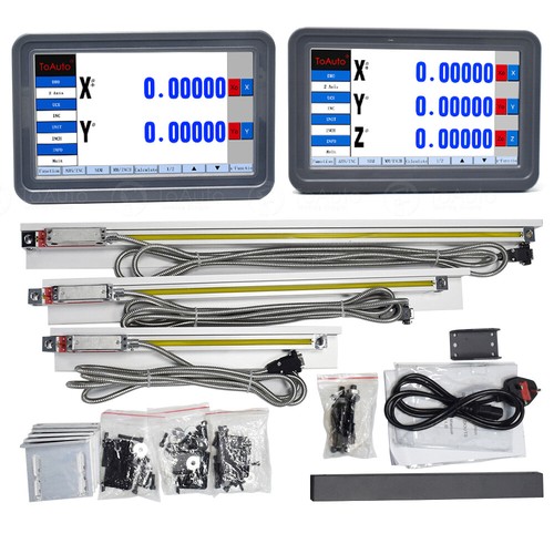 2/3 Axis Digital Readout DRO Display TTL Linear Sensor Scale for Mill EDM Lathe - Picture 9 of 47