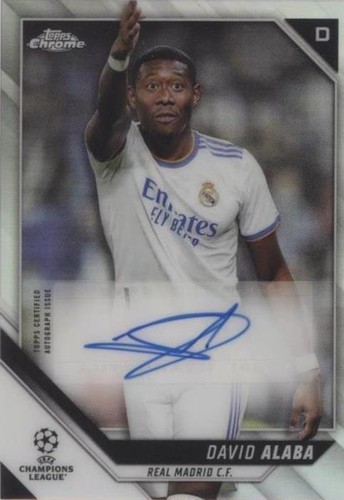 Topps UEFA Champions League Knockout Auto Autograph Card David