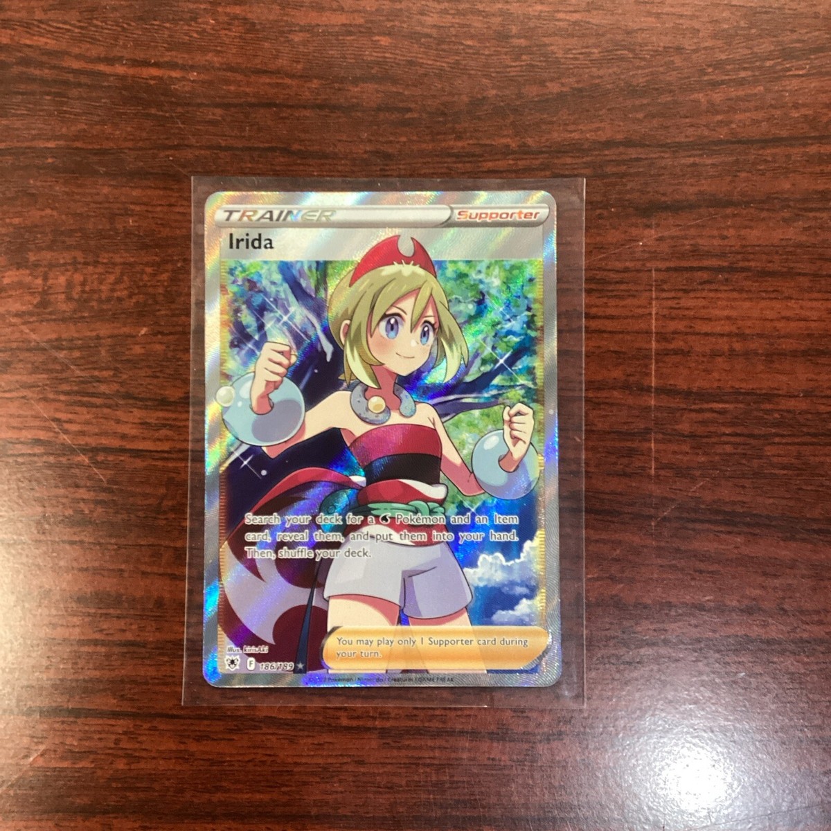 Pokmon TCG Irida Astral Radiance 186/189 Holo Full Art Ultra Rare
