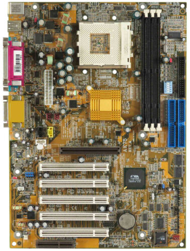 Shuttle AK75 Sockel 462 Motherboard PCI Sdram AGP Ide Cnr - Bild 1 von 2