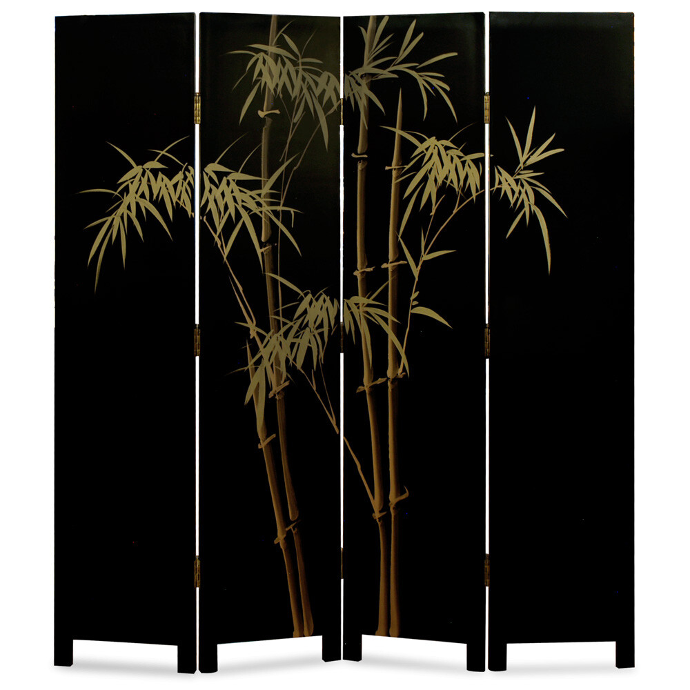 「quaitylife」屏風　牡丹　金色 US Seller - Gold Leaf Tranquility Cranes Asian Floor Screen | eBay