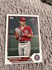 2023 Topps Pro Debut Base #PD-128 Brenner Cox - FCL Nationals