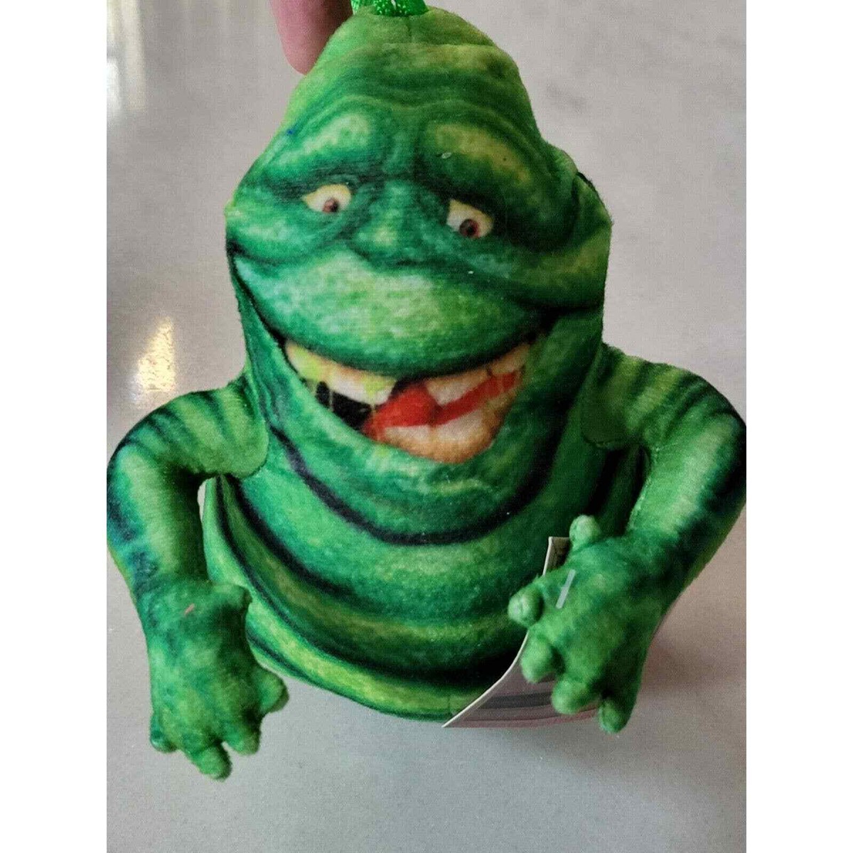Brand New GHOSTBUSTERS Chibi 7” Smiling GREEN SLIMER GHOST Toy