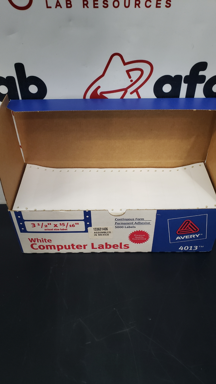 Avery 4013 White Adhesive Computer Labels | eBay