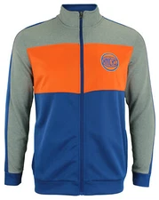 OuterStuff NBA Youth New York Knicks Performance Full Zip Stripe Jacket