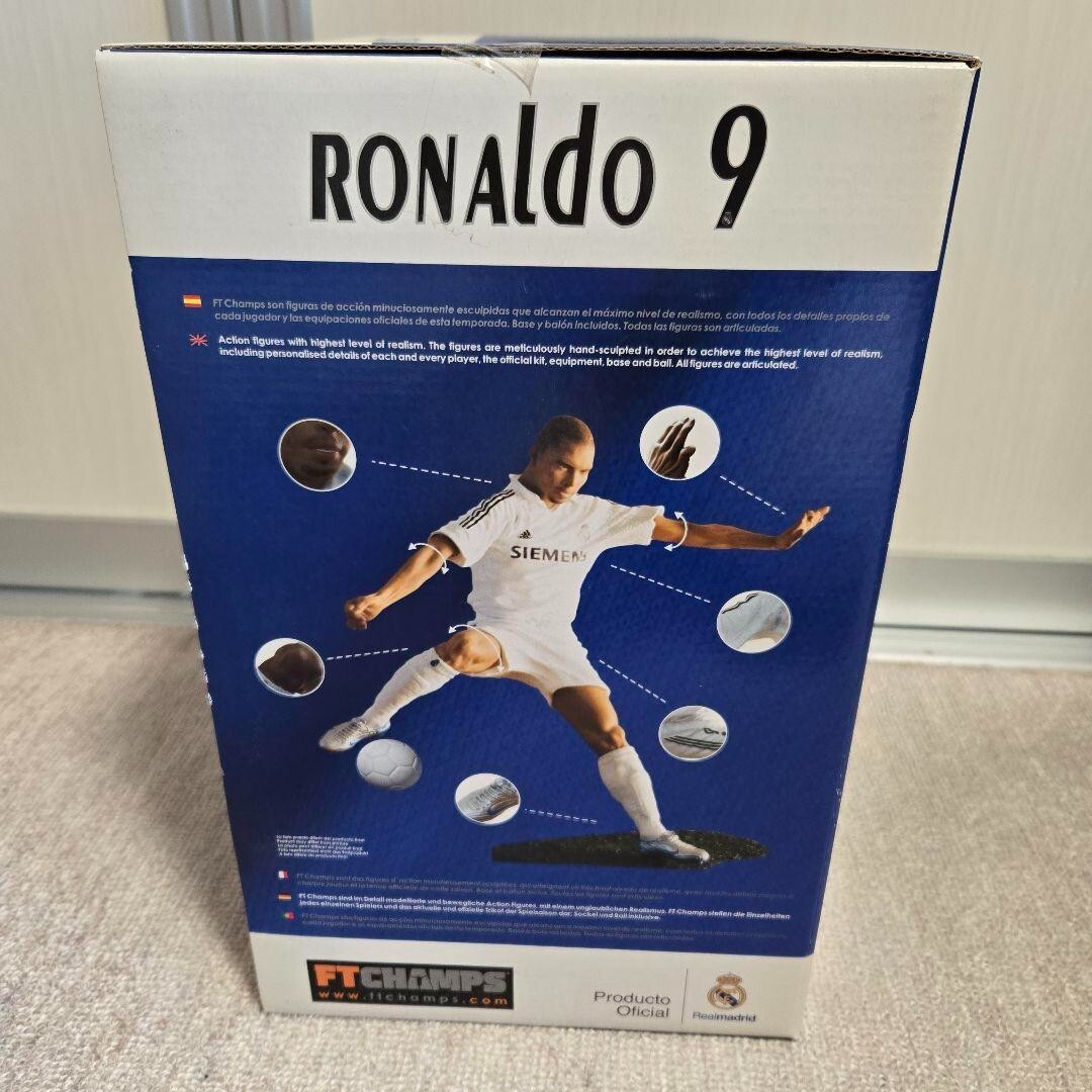 FT Champs Ronaldo Nazario 12 Inch Real Madrid Brazil Figure
