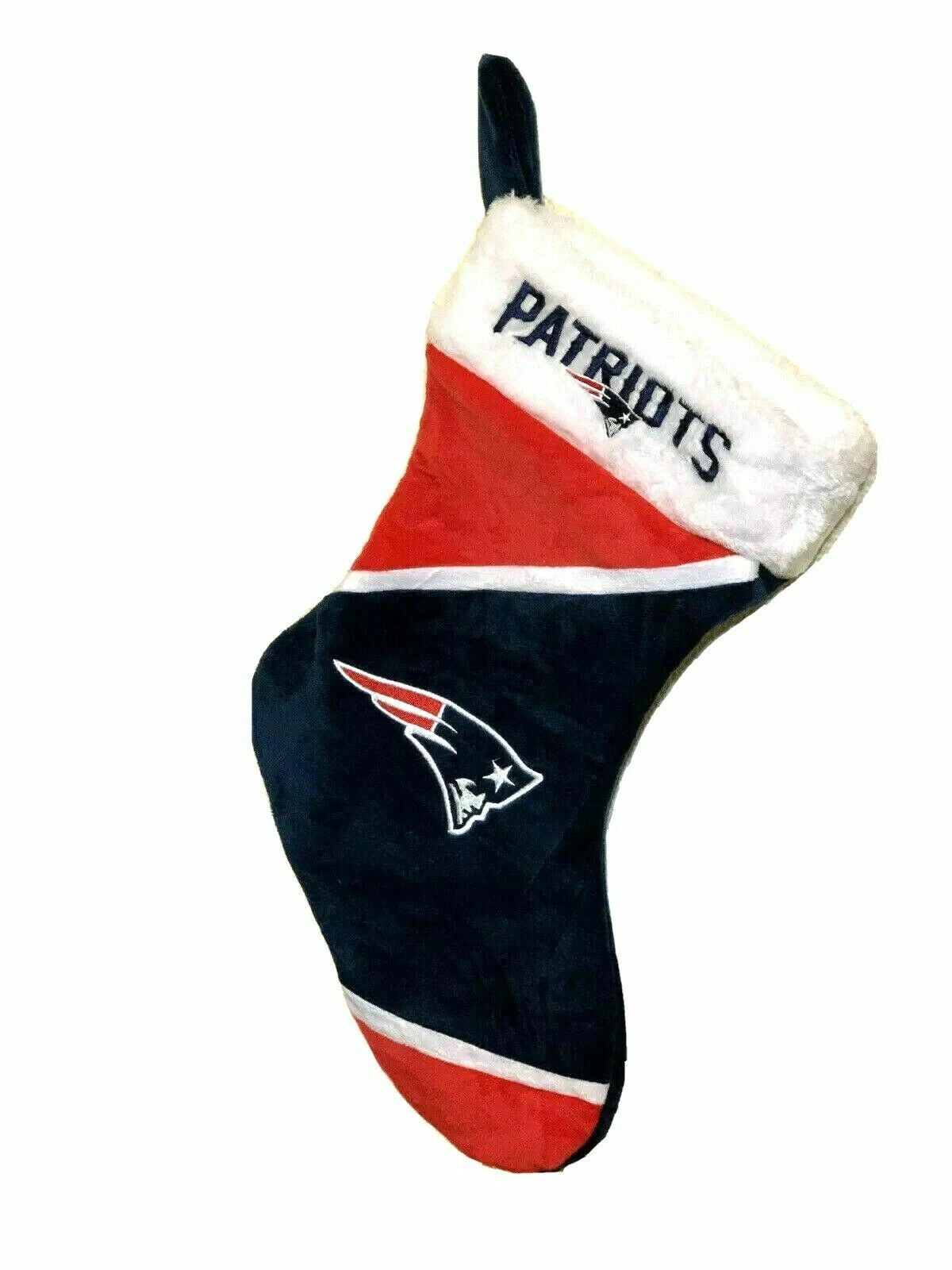 football New England Holiday Christmas Stocking