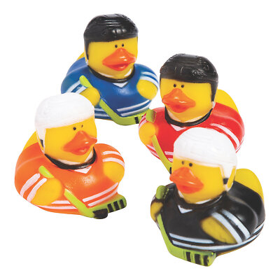 Hockey Rubber Duckies - Toys - 12 Pieces