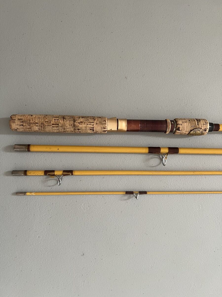 Vintage EAGLE CLAW PACK IT 7' 1/2' PIECE SPIN/FLY ROD Wright Vintage EAGLE CLAW PACK IT 7' 1/2' PIECE SPIN/FLY ROD Wright