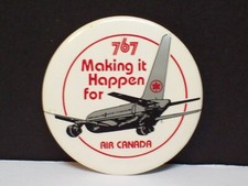 Air Canada Boeing 767 Jet Pin Airline Aviation Employee Making it Happen Vtg
