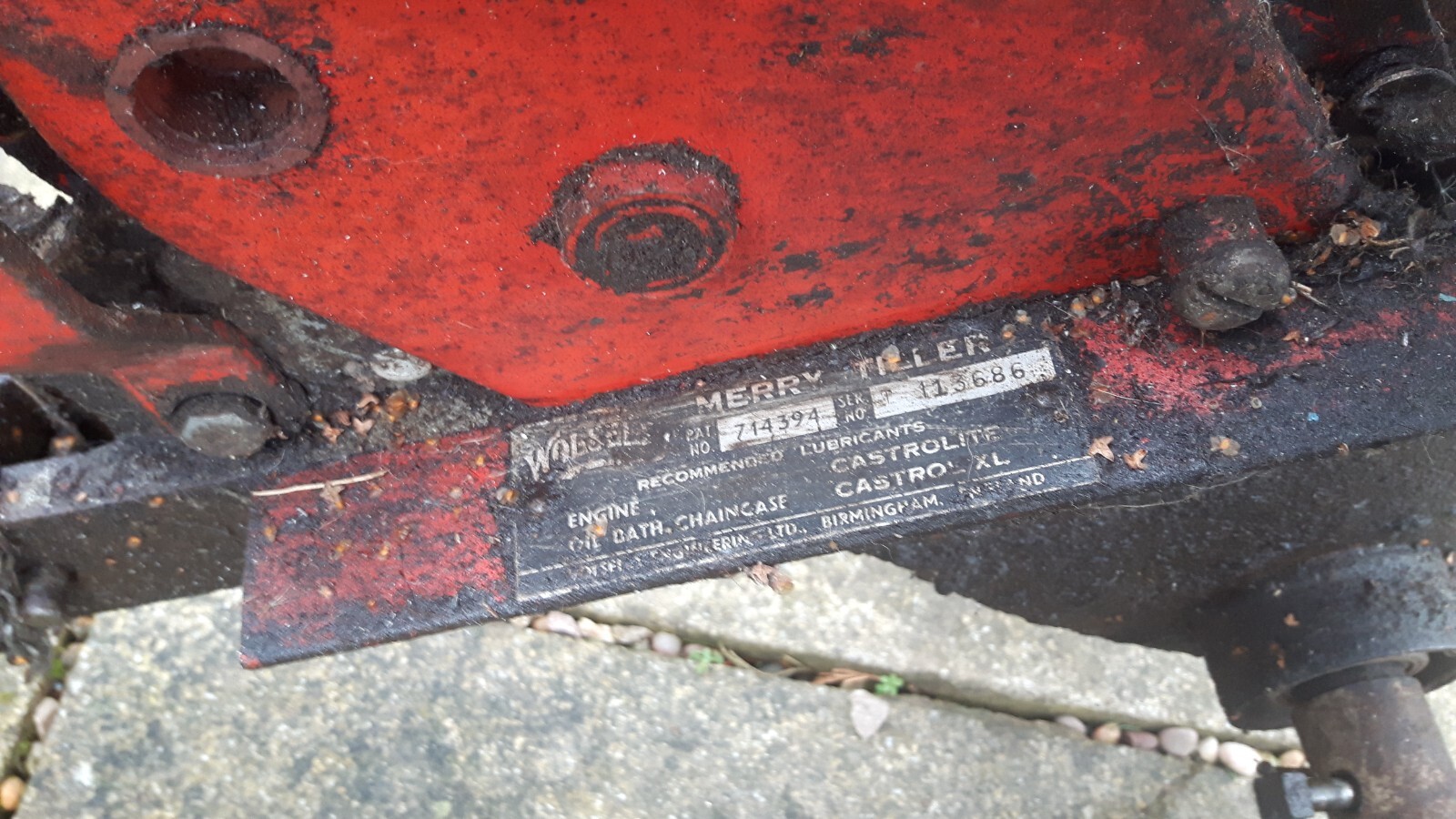 Merry tiller rotavator used one owner spares or repair eBay