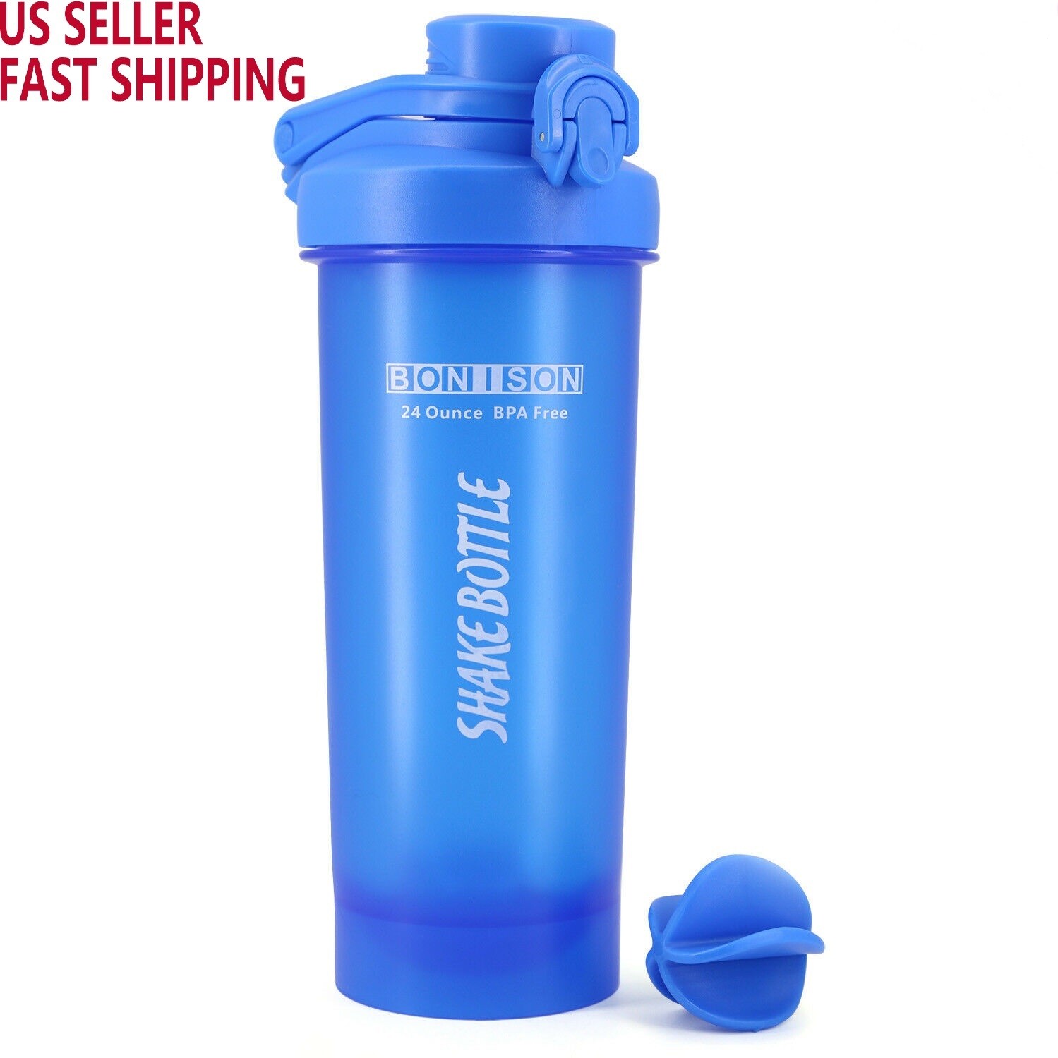 Blender For Protein Powder Smoothie Shaker-full Blue