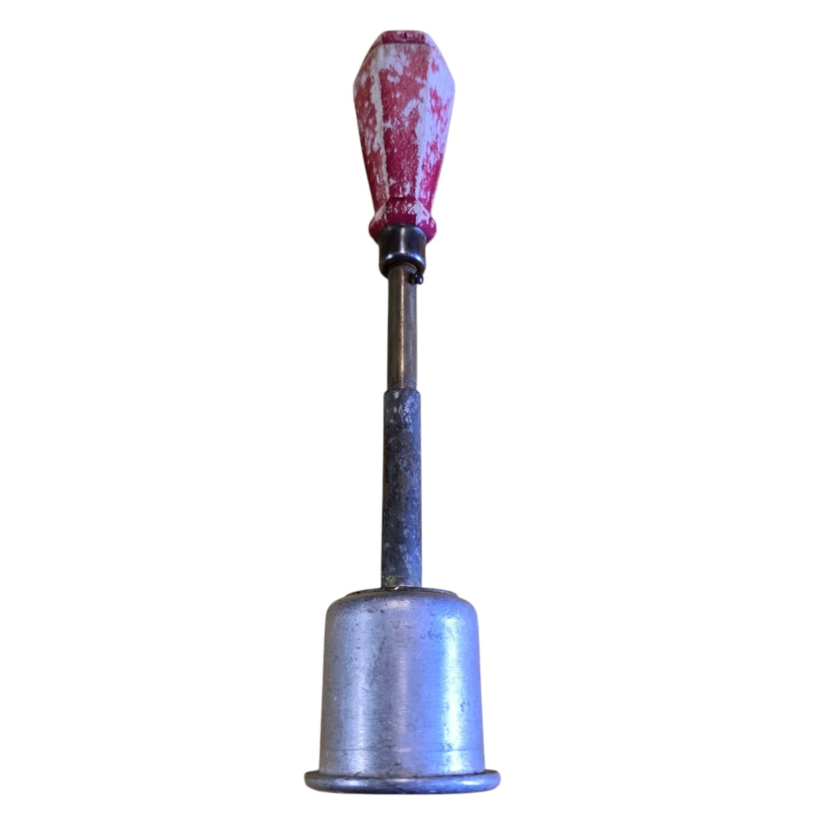 Vintage Hostess Meat Tenderizer Plunger Style Red Wood Handle Mfg By Dunk's 8"
Opens in a new window