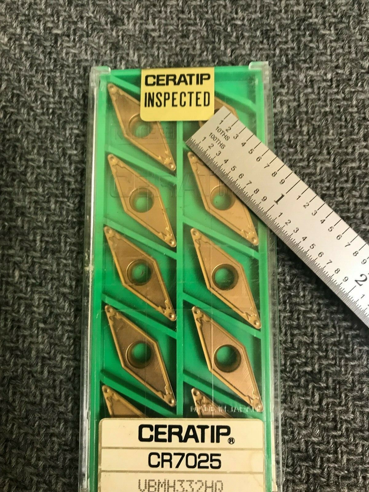 VBMH 332 HQ CR7025 CERATIP CARBIDE INSERTS KYOCERA NEW 10 PIECES eBay
