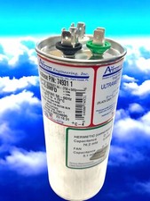75 + 5 uf MFD 370 / 440 Volt OEM Amrad Run Capacitor USA2222B Made in USA 749311