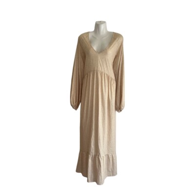 long sleeve maxi dress cut out Meredith Long Sleeve Cut-Out Maxi Dress White