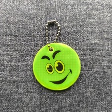 PORTACHIAVI CIONDOLO RIFLETTENTE SICUREZZA NOTTURNE SPORT ALL'APERTO GADGET